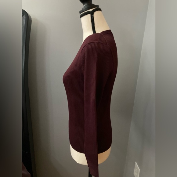 J. Crew Ribbed 3/4 Length Sleeve Shirt - Picture 3 of 10